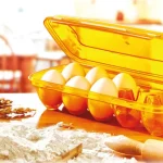 ظرف تخم مرغ ایراک پلاستیک ترکیه (جاتخم مرغی) ۱۰ عددی  کد YU-110