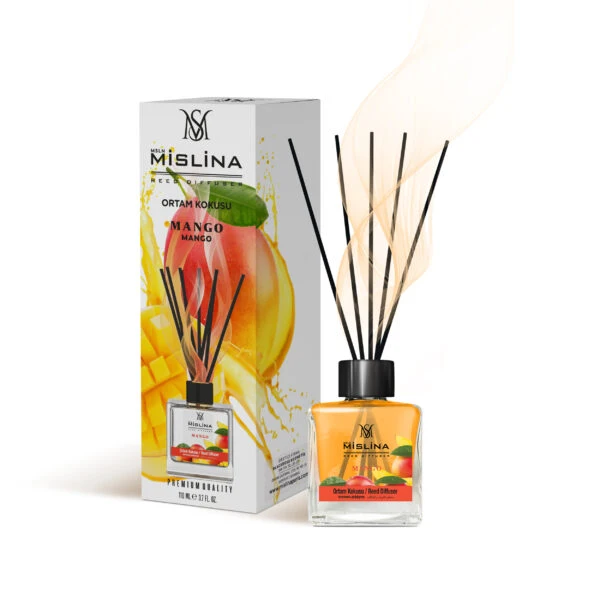 mislina-59-1.webp خوشبوکننده آوندی میسلینا رایحه mango حجم 110 میلی - تصویر 1