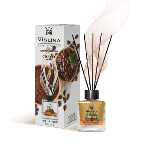 mislina-61-1.webp خوشبوکننده آوندی میسلینا رایحه coffee حجم 110 میلی - تصویر 1