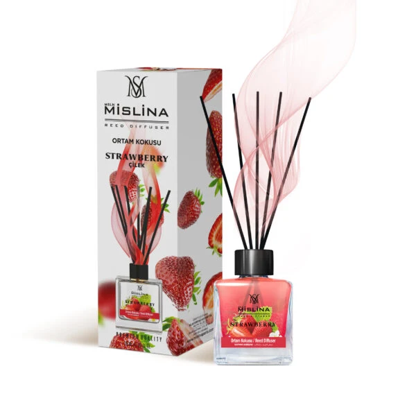mislina-63-1.webp خوشبوکننده آوندی میسلینا رایحه strawberry حجم 110 میلی - تصویر 1