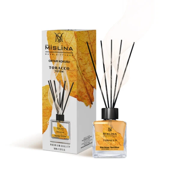 mislina-70-1.webp خوشبوکننده آوندی میسلینا رایحه tobacco حجم 110 میلی - تصویر 1