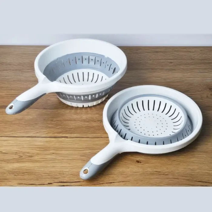 آبکش تاشو دایره ای گرد پلاست آرت ایراک پلاستیک ترکیه کد SG-285 - تصویر 1