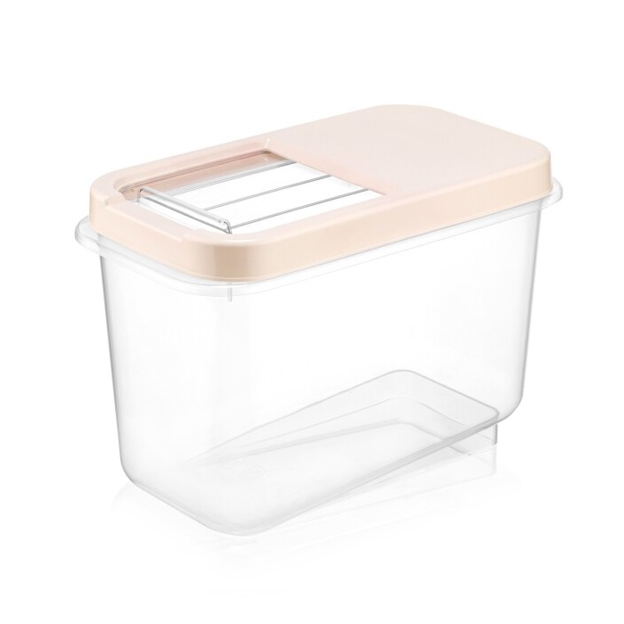 soft-chef-multibox-10-lt-code-00766.jpg ظرف نگهدارنده مالتی باکس 10 لیتری درب کشویی برند سافت شف ترکیه رنگ کرمی کد 00766 - تصویر 2