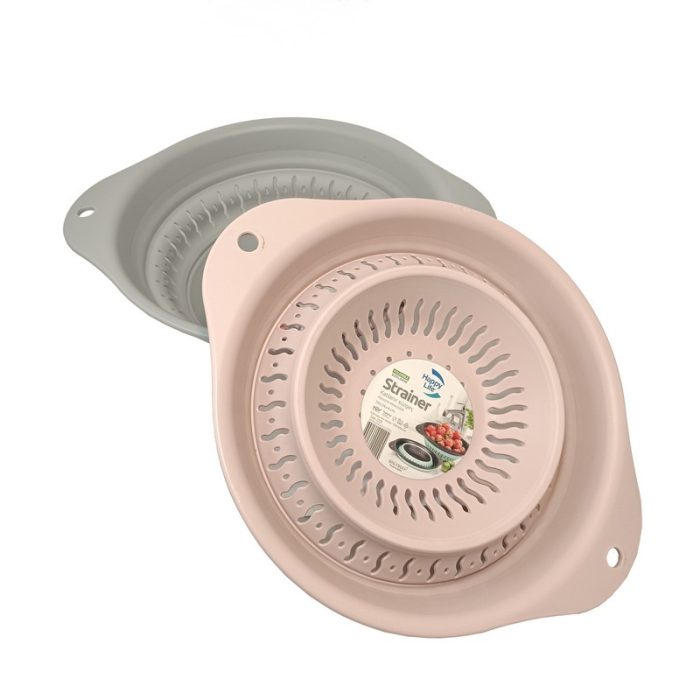 آبکش هوبی لایف مدل تاشو (آکاردئونی) سفید طوسی Magic کد 041316 - تصویر 3