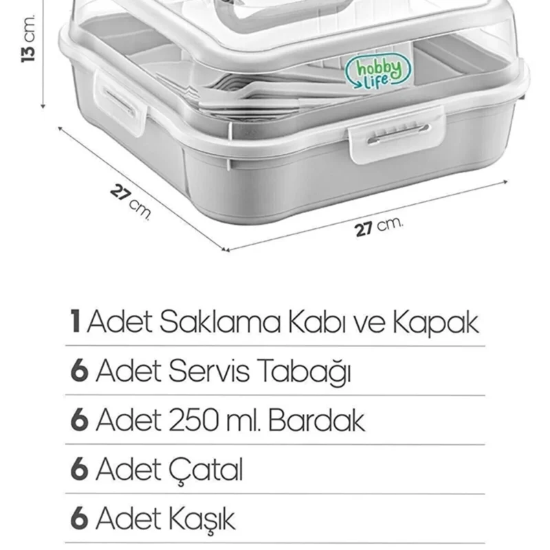 ست پیک نیک جادویی هوبی لایف 32 تکه رنگ طوسی Magic 031289 - تصویر 3