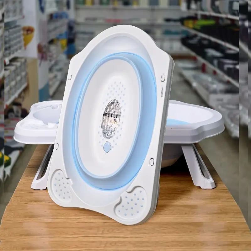 091097-1 وان کودک تاشو (آکاردئونی) هوبی لایف سفید آبی 33 لیتری مدل Magic کد 091097 - تصویر 1