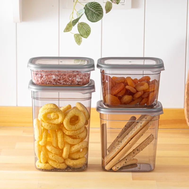 ست بانکه 4 تایی درب سیلیکونی مستطیلی فولی لایف کد PEGGY-6690