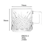 فنجان تایملس دایموند 210 میلی 6 عدد کد DM253-3 - تصویر 2