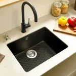 مت و محافظ کف سینک  و فریزر سیلیکونی چندکاره گول پلاستیک RED ROSE ترکیه رنگ طوسی کد GP115