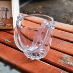 یخدان شیشه ای دسته دار با انبر qianli دلی گلس کد BT001 - تصویر 2