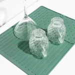 مت و آبگیر ظروف سینک طرح puffy سبز برند گوندول کد G59 - تصویر 2