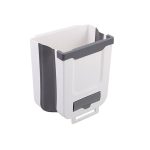 سطل زباله تاشو کابینتی وارداتی  رنگ سفید کد albirx-0878