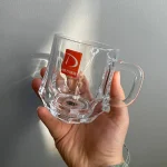 ماگ بزرگ مدونا دلی گلس 280 میلی 6 عددی  کد TZ398A - تصویر 4